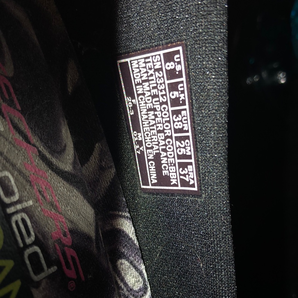 Skechers~Air Cooled Memory Foam~ Women's Black Me… - image 2